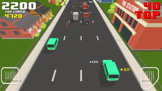 Blocky Road Racer screenshot 9