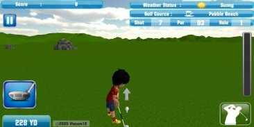 Shiva Golf Game screenshot 1