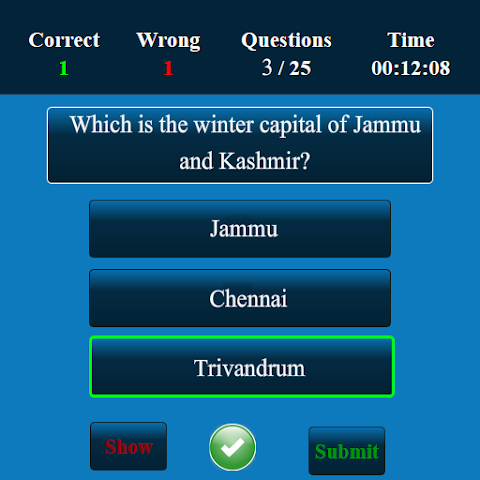 Jammu And Kashmir Mcq 2 1 1 Descargar Apk Android Aptoide