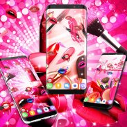 Makeup live wallpaper screenshot 2