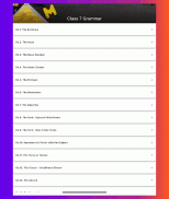 Class 7 English Grammar Book screenshot 0