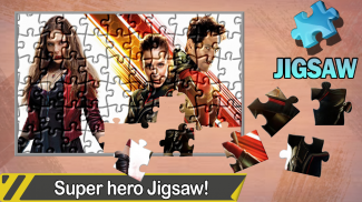 Jigsaw SuperHero Puzzle screenshot 1