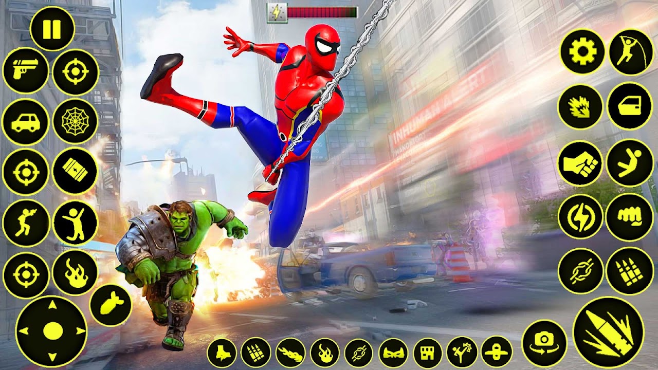 Spider Rope Hero Man Games Game for Android - Download