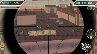 حركة مسلحة  اطلاق النارواجب3D screenshot 3