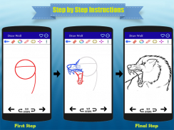 How to Draw Wolf Step by Step screenshot 1