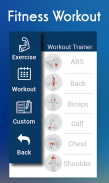 Fitness Workout-Bodybuilding-Weightlifting Trainer screenshot 3