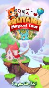 Solitaire Magical Tour: مغامرة Tripeaks محيرة screenshot 5