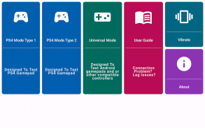 PS4 controller Tester screenshot 1