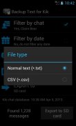 Backup Text for Kik [root] screenshot 3
