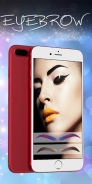 Eyebrow Shaping App - Beauty Makeup Studio screenshot 8