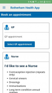 Rotherham Health App screenshot 2