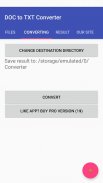 DOC to TXT converter screenshot 4