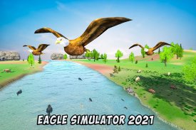 Eagle Simulator: Flying Bird Family Games screenshot 6