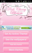 Pink Cherry Theme GO screenshot 6