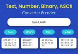 Text, Number, Binary, ASCII Co screenshot 4