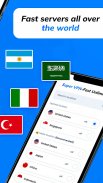 Super VPN - Fast Private Proxy screenshot 1