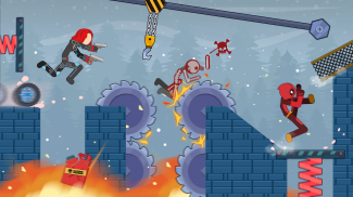 Stick Destruction - Battle of Ragdoll Warriors screenshot 3