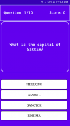 India State Capital Quiz screenshot 1