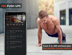 200 Push Ups - Calisthenics Bodyweight Workouts screenshot 4