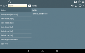 French Dutch Dictionary screenshot 0