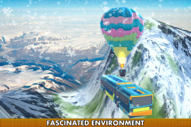 Aventura de ônibus de balão de ar voador screenshot 6
