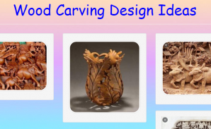 Wood Carving Design Ideas screenshot 0