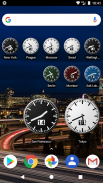 Digital World Clock Widget screenshot 0