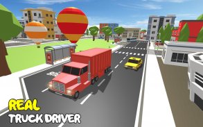 Truck Simulation 17 : Port Transporter screenshot 0