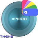 XPERIA ON™ | Pure Teal Theme Icon