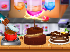 Chocolate Cake Factory Game screenshot 0