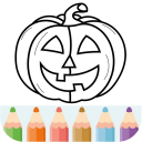 Halloween Coloring & Drawing Icon