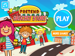My Pretend Grocery Store Games screenshot 0