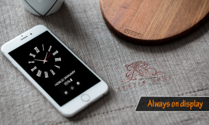 Amoled Clock Always on display screen screenshot 1