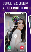 Full Screen Video Ringtone For Incoming Call screenshot 3