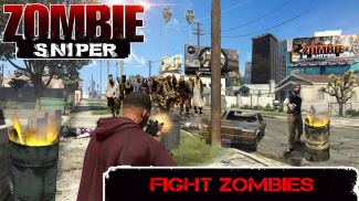 Zombie sniper - pria terakhir berdiri screenshot 0