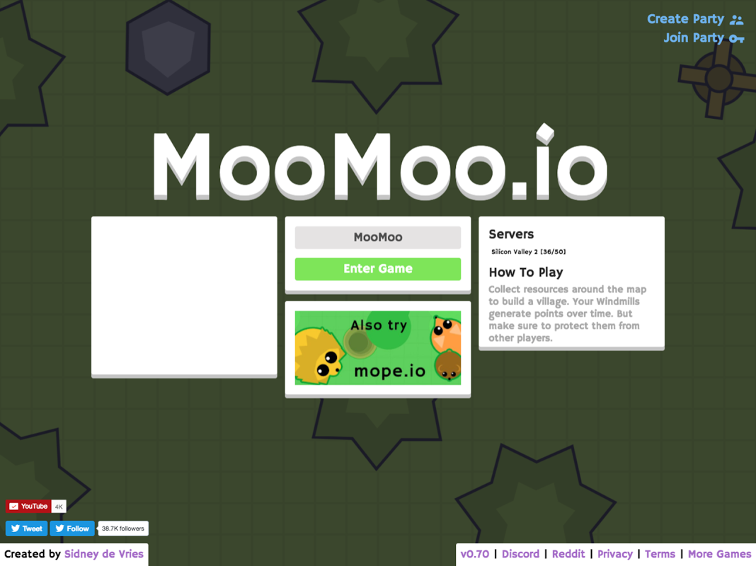 MooMoo - Play MooMoo On Wordle Website