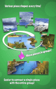 Paysage Jeu de Puzzle screenshot 1