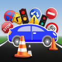 Driving Learning & Road Signs Icon