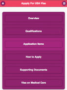 Apply US Visa screenshot 0