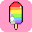 Arte de pixel-arte de pixel, Colorir pelo Número Icon