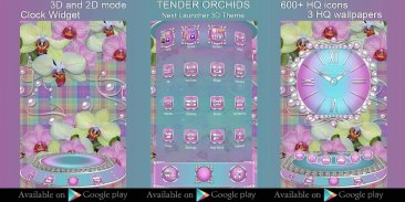 Tender Orchids Go Locker theme screenshot 5