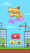 Hoppy Frog 2 - City Escape screenshot 11