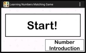 Learning Numbers Matching Game screenshot 0