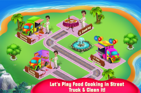 Food Truck Cooking & Cleaning screenshot 1