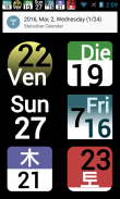 Status bar Calendar Demo screenshot 7