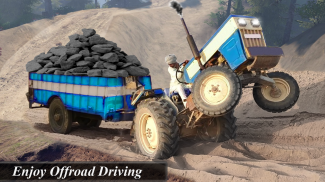 Cargo Tractor Trolley Farming Simulator Game 2021 screenshot 2