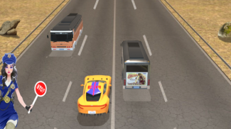 Mega Traffic : Car Driving Experience 2021 screenshot 1