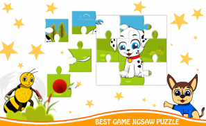 Puppy Jigsaw Puzzle Paw Bee screenshot 1