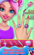 Candy Makeup Beauty Game - Sweet Salon Makeover screenshot 0