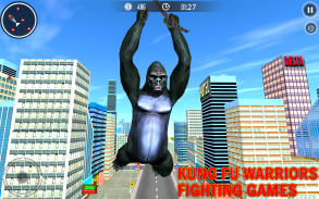 Gorilla City Simulator - Rope Hero Gorilla Game screenshot 4